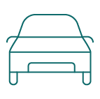 8 parking spaces
