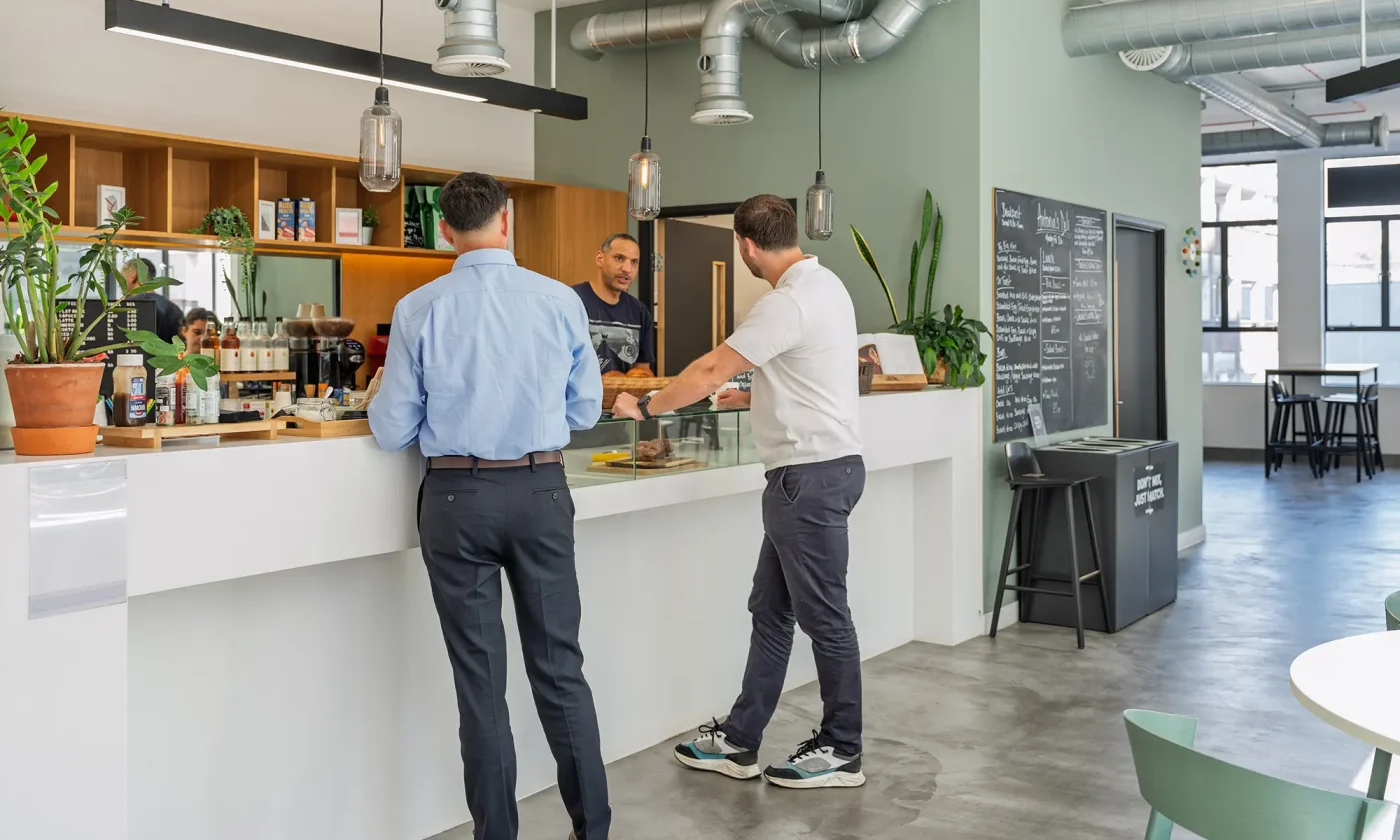Programme, Bristol - A welcoming reception and café create energy at the heart of the building